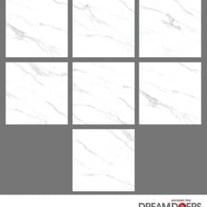 Satin Carrara 600x600 Rectified